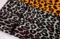 Preview: ORANGE LEOPARD Afrikanischer Wax Print Stoff